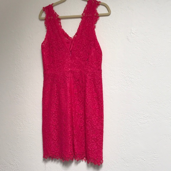 Shoshanna Lace Pink Lace Dress - Picture 2 of 2